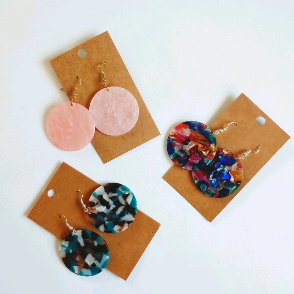 NEW- Pendant earrings, retro jewelry ✨